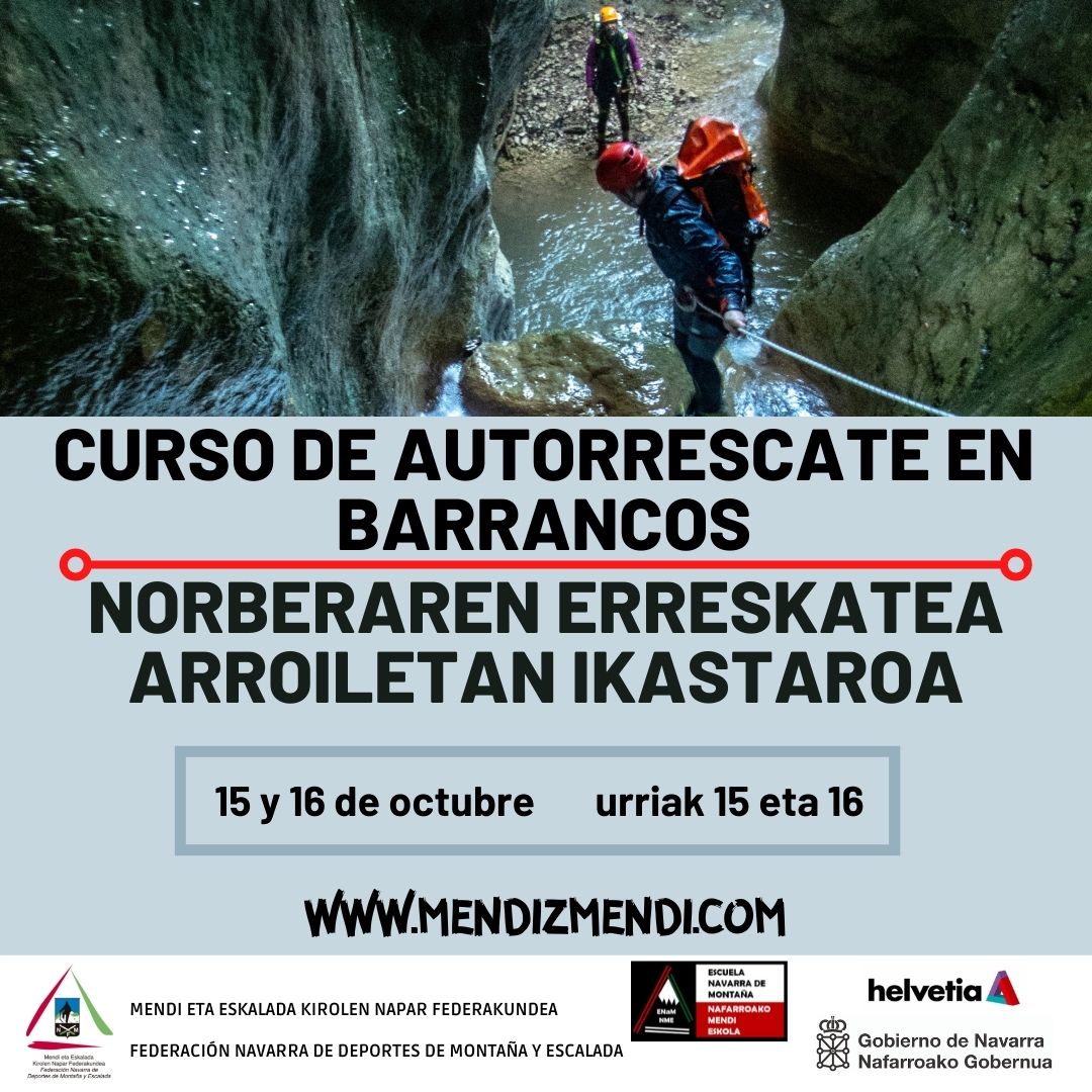CURSO AUTORRESCATE EN BARRANCOS